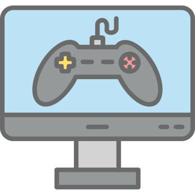 oyun simge vektör çizim 