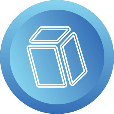 Oyun, simge, paket tasarımı, logo, mobil, ui, web, eğitim için vektör doğrusal paralel. Beyaz bir arka planda paralellik var. Tasarımınız için geometrik şekil. 