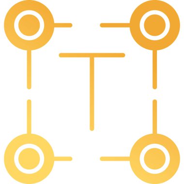 Metin Kutusu web simgesi, vektör illüstrasyonu