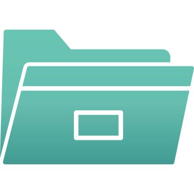 Dosya. Web simgesi basit illüstrasyon 