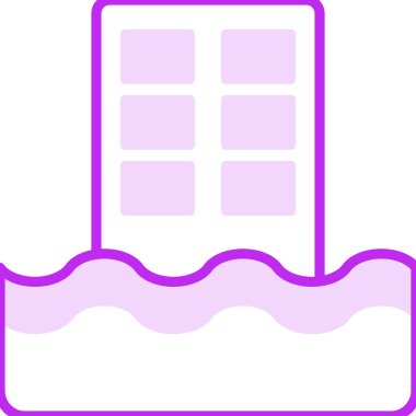 Su ikonunda Doğal Afet yuvası 