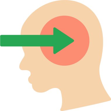 Algı web simgesi basit illüstrasyon 