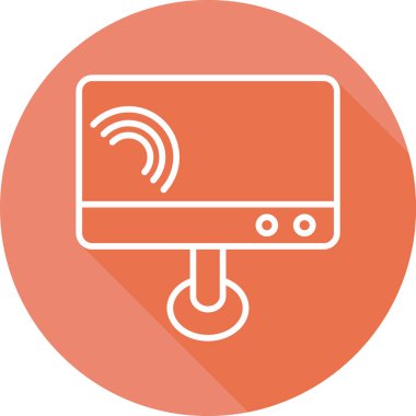 Döküm web simgesi, basit illüstrasyon 