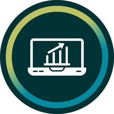 İş çizelgesi. Web simgesi basit illüstrasyon 