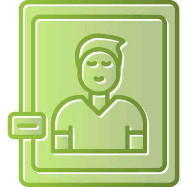 çalışan simgesi, vektör illüstrasyonu basit tasarım