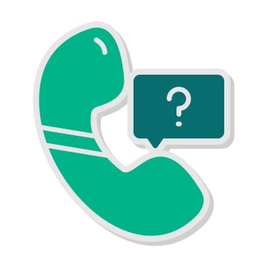 Quiz web simgesi vektör illüstrasyonu