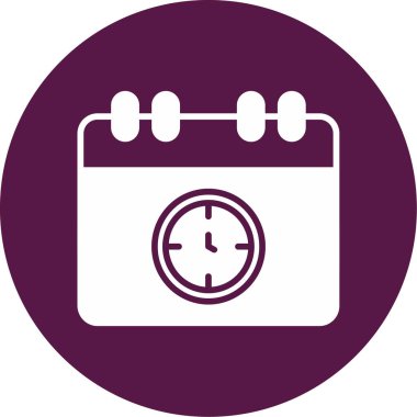 Takvim. Web simgesi basit tasarım 