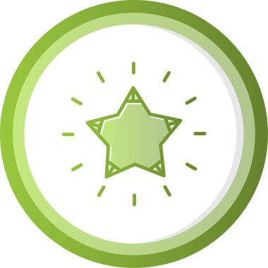 star web icon simple illustration 