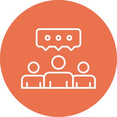 Algı web simgesi basit illüstrasyon 