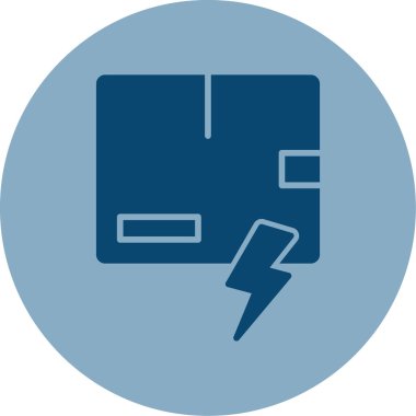 Arz Şoku Ağ ikonu vektör çizimi