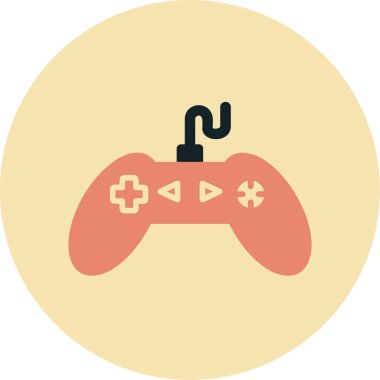 oyun Denetleyici vektör düz simgesi