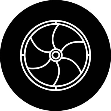 Simge yükleme vektör illüstrasyonu 