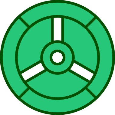 lastik simgesi vektör illüstrasyonu 