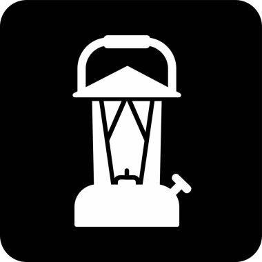 Bir fener ağ simgesinin vektör illüstrasyonu