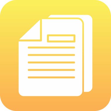 dokümanlar web simgesi vektör illüstrasyonu