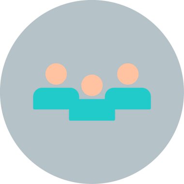 Seyirci Web simgesi vektör illüstrasyonu