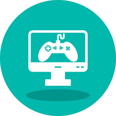 oyun simge vektör çizim 