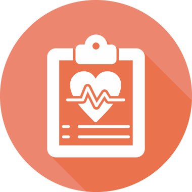 Tıbbi ikonun vektör illüstrasyonu, Sağlık kavramı       