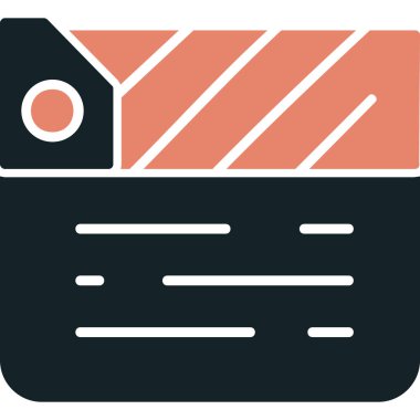 Alkış tahtası simgesi. Film yapma işareti, vektör illüstrasyonu