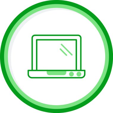 Dizüstü web simge vektör çizim 