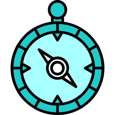 Pusula simgesi vektör resimlemesi 