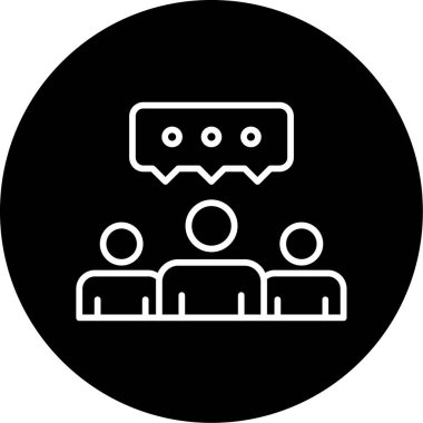 Algı web simgesi basit illüstrasyon 