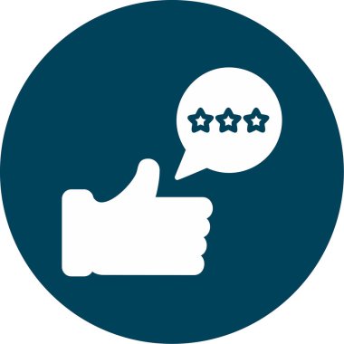 Geri bildirim simgesi, vektör illüstrasyon tasarımı 