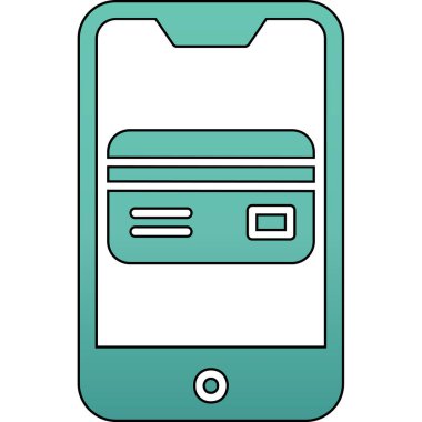 akıllı telefon ve kredi kartı, Ödeme Yöntemi simgesi