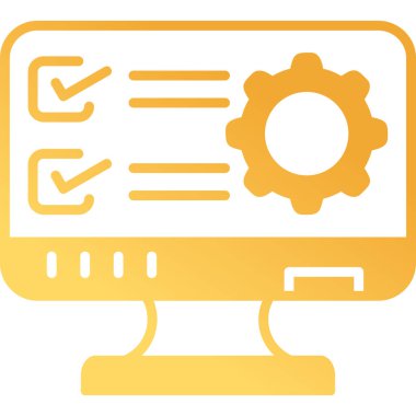 Web simgesi basit illüstrasyon ayarlanıyor