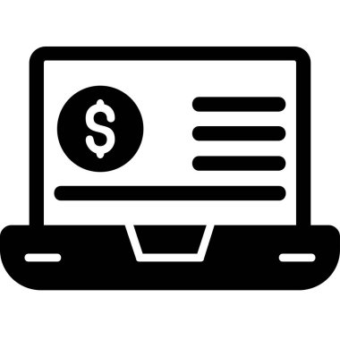 Eğilim biçimi izole edilmiş arka planda mali simge 