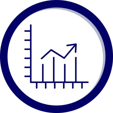 iş büyümesi grafik vektör illüstrasyonu