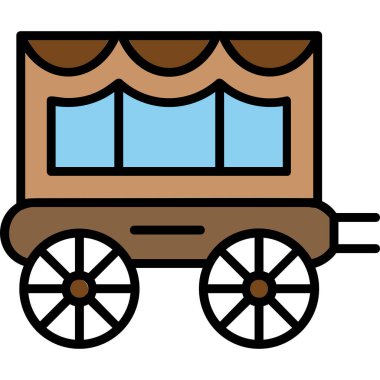 Taşıma simgesi vektör illüstrasyonu  