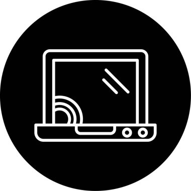 Döküm web simgesi, basit illüstrasyon 