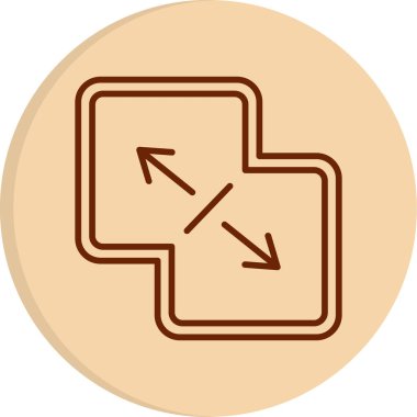 İşareti birleştir, web tasarımı illüstrasyonu