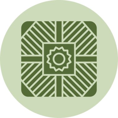 Döşeme. Web simgesi basit illüstrasyon