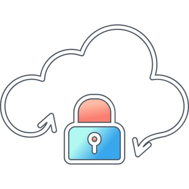 bulut vektörü resimleme tasarımı 