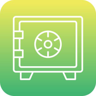 güvenli simge vektör illüstrasyonu 