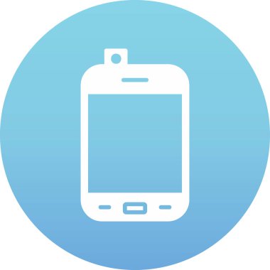 Smartphone web simgesi, vektör çizim 