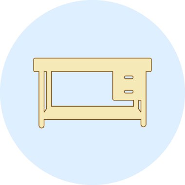 Resepsiyon simge vektör çizim 