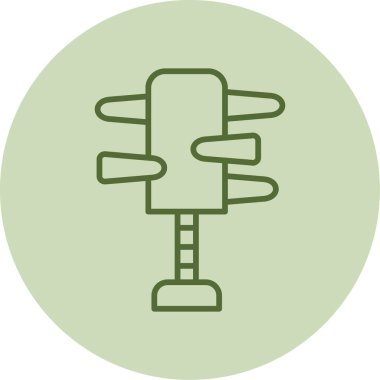 Moda biçimi izole edilmiş arka planda sahte simge       