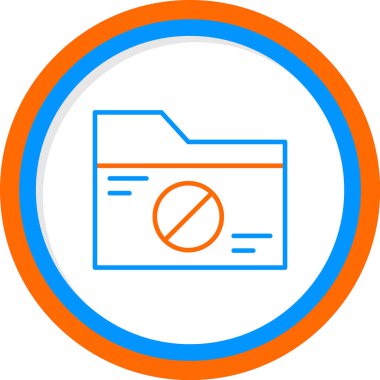 Belge. Web simgesi basit illüstrasyon