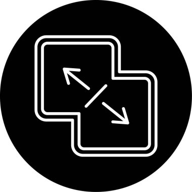 İşareti birleştir, web tasarımı illüstrasyonu