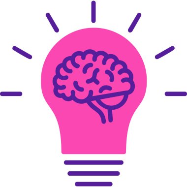 Idea web icon simple illustration 