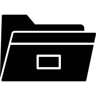 Dosya. Web simgesi basit illüstrasyon 