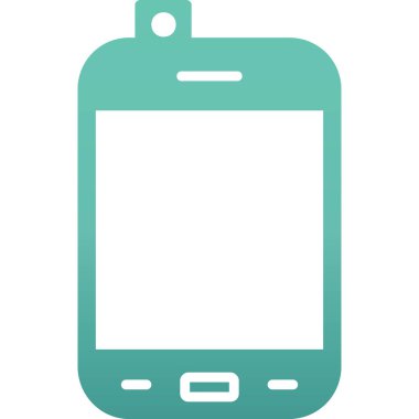 Smartphone web simgesi, vektör çizim 