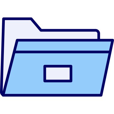 Dosya. Web simgesi basit illüstrasyon 