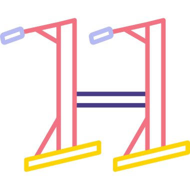 dip çubuğu vektör simgesinin özet çizimi