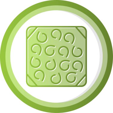 Döşeme. Web simgesi basit illüstrasyon