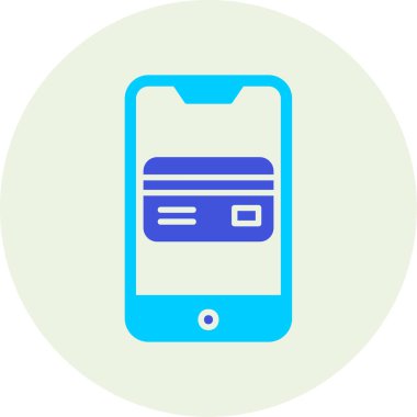 akıllı telefon ve kredi kartı, Ödeme Yöntemi simgesi