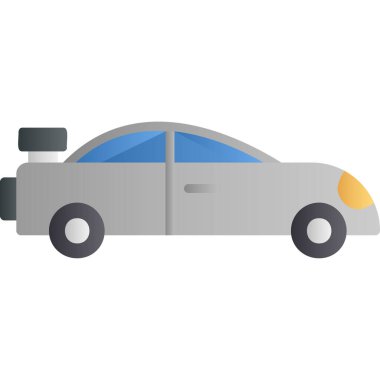 araba simgesi vektör illüstrasyonu 